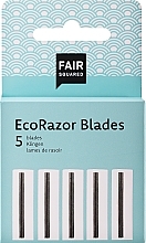 Düfte, Parfümerie und Kosmetik Ersatz-Rasierklingen 5 St. - Fair Squared Eco Razor Blades Set