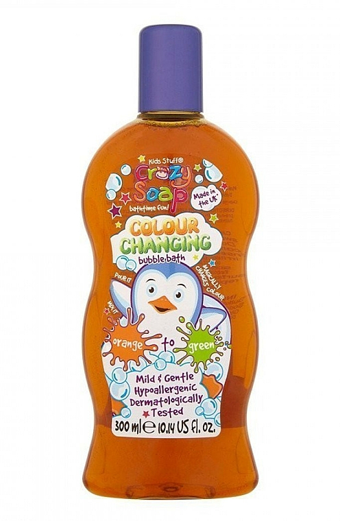 Sanfter Badeschaum für Kinder orange-grün - Kids Stuff Crazy Soap Colour Changing Bubble Bath — Bild N1