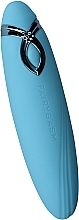 Klitoris stimulierender Vibrator blau - Fairygasm PleasureArrow  — Bild N2