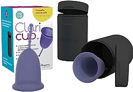 Menstruationstasse aus Silikon Größe S - Claripharm Claricup Menstrual Cup — Bild N1