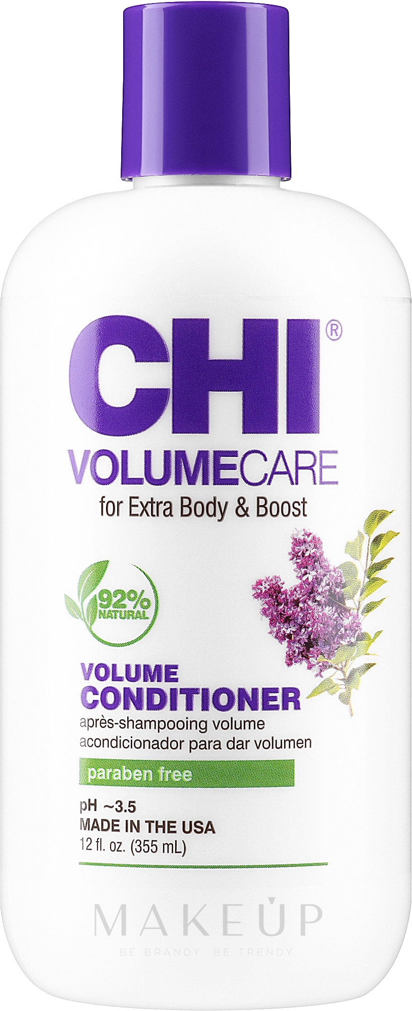 Conditioner für Haarvolumen - CHI Volume Care Volume Conditioner — Bild 355 ml