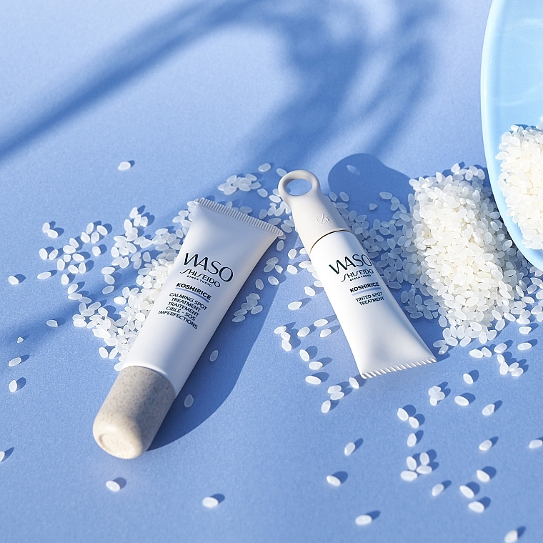 Sanfte, alkoholfreie SOS-Gesichtspflege gegen Hautunreinheiten - Shiseido Waso Koshirice Calming Spot Treatment — Bild N5