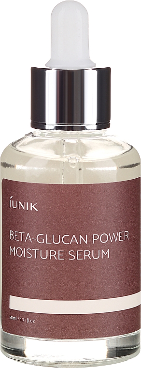 Feuchtigkeitsspendendes und beruhigendes Gesichtsserum mit Beta-Glucan - iUNIK Beta-Glucan Power Moisture Serum — Bild N2