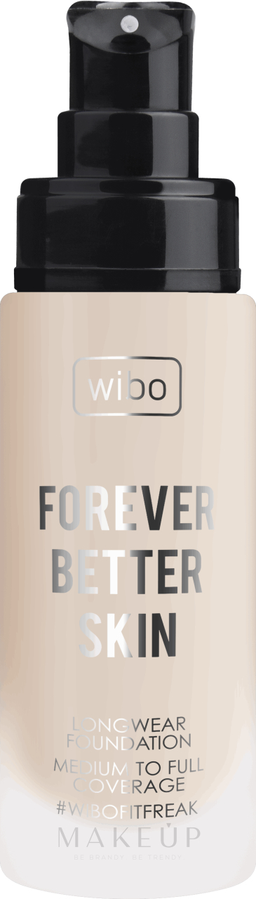 Langanhaltende Foundation - Wibo Forever Better Skin — Bild 01 - Alabaster