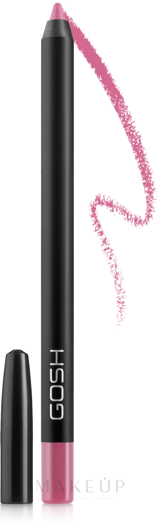 Wasserfester Lippenkonturenstift - Gosh Velvet Touch Waterproof Lipliner — Foto 09 - Rose