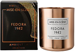 Düfte, Parfümerie und Kosmetik Duftkerze - Ambientair Mise En Scene Fedora 1942