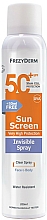 Düfte, Parfümerie und Kosmetik Sonnenschutzspray für Gesicht und Körper SPF 50+ - Frezyderm Sun Screen Invisible SPF50+ Spray