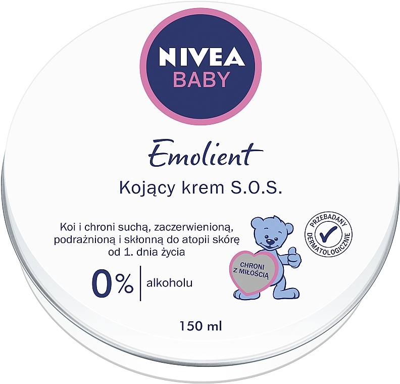 Beruhigende Babycreme - NIVEA Baby Pure&Sensitive SOS Creme — Bild N1