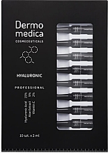 Feuchtigkeitsampullen mit Hyaluronsäure - Dermomedica Hyaluronic Ampoules — Bild N1