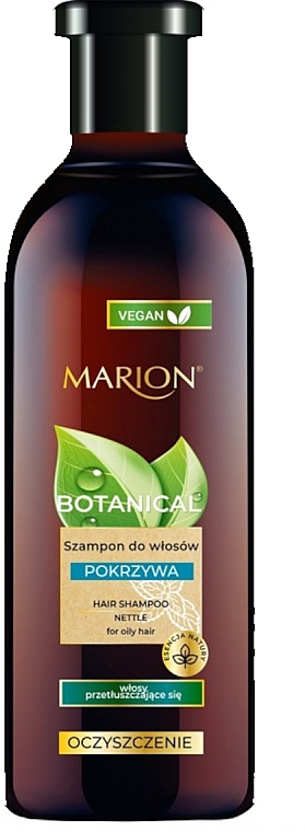 Shampoo für fettiges Haar mit Brennnesselextrakt - Marion Botanical Hair Shampoo — Bild N1
