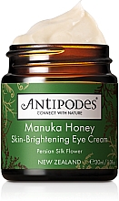 Düfte, Parfümerie und Kosmetik Aufhellende Augencreme mit Manuka-Honig - Antipodes Manuka Honey Skin-Brightening Eye Cream