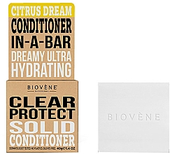 Düfte, Parfümerie und Kosmetik Fester Conditioner - Biovene Clear Protect Solid Conditioner Citrus Dream