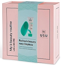 Düfte, Parfümerie und Kosmetik Set - Usu Cosmetics Rutina K-Beauty Easy Limpieza (Reinigungsschaum 120ml + Zubehör 1 St.)