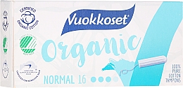 Düfte, Parfümerie und Kosmetik Bio Tampons ohne Applikator Normal 16 St. - Vuokkoset Organic Normal Tampons