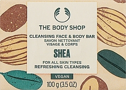 Seife mit Shea Butter - The Body Shop Face And Body Shea Soap  — Bild N1