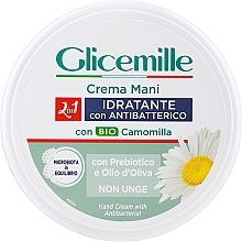 Feuchtigkeitsspendende antibakterielle Creme mit Kamillenextrakt - Mirato Glicemille Hand Cream With Antibacterial  — Bild N2