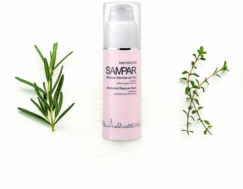 Gesichtsmaske gegen Akne für die Nacht - Sampar Pure Perfection Nocturnal Rescue Mask — Bild N5