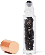 Düfte, Parfümerie und Kosmetik Roll-on mit Kristallen schwarzer Obsidian 10ml - Crystallove