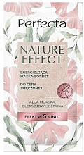 Pflegende Gesichtsmaske mit Meeresalgen und Sojaöl - Perfecta Nature Effect Mask — Bild N1