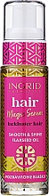 Düfte, Parfümerie und Kosmetik Serum für geschädigtes und glanzloses Haar mit Leinöl - Ingrid Cosmetics Vegan Concentrated Hair Serum Flaxseed Oil