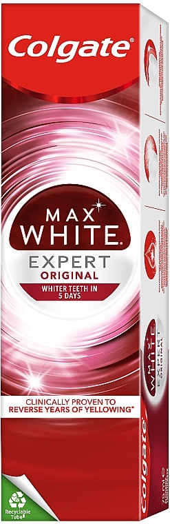 Aufhellende Zahnpasta Max White Expert White Cool Mint - Colgate Max White Expert White Cool Mint Toothpaste — Bild N1