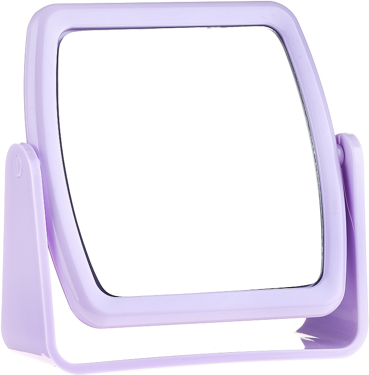 Standspiegel 85727 quadratisch violett - Top Choice Beauty Collection Mirror