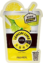 Gesichtsmaske mit Zitrone und Limette - Mediheal Lemonlime Vita Mask — Bild N1