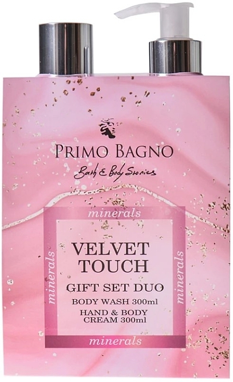 Set - Primo Bagno Velvet Touch Gift Set Duo (b/wash/300ml + b/cr/300ml) — Bild N1