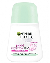 Düfte, Parfümerie und Kosmetik Deo Roll-on Antitranspirant - Garnier Mineral Roll-On Cotton Fresh