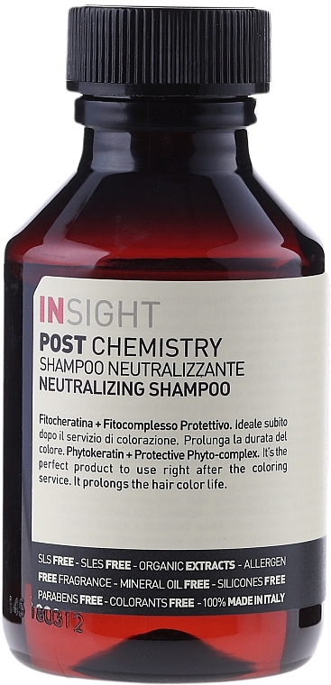 Shampoo mit Phytokeratin - Insight Post-chemistry Neutralizing Shampoo — Bild N1