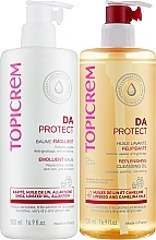 Set - Topicrem DA Protect (oil/500ml + balm/500ml) — Bild N2