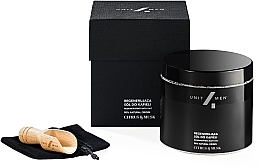 Düfte, Parfümerie und Kosmetik Badeset für Männer - Unit4Men Citrus & Musk Bath Set (Aromatisches Badesalz 700g + Salzschaufel aus Holz 1 St.)