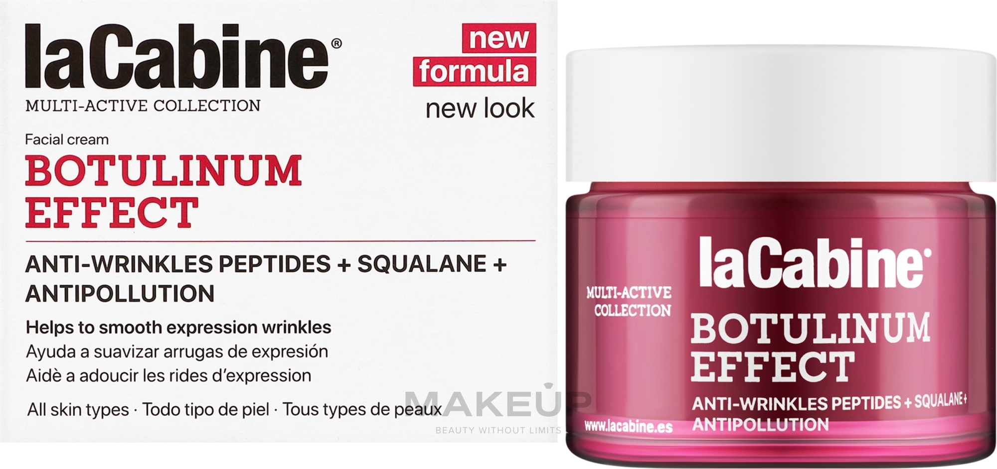 Anti-Aging-Gesichtscreme - La Cabine Botulinum Effect Cream — Bild 50 ml