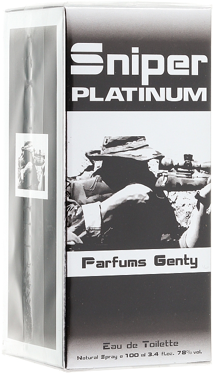 Parfums Genty Sniper Platinum - Eau de Toilette 