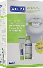 Düfte, Parfümerie und Kosmetik Set - Dentaid Vitis Orthodontic (toothpaste/100ml + toothbrush + mouthwash/500ml)