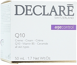 Düfte, Parfümerie und Kosmetik Straffende Anti-Aging Gesichtscreme mit Ceramiden, Vitamin B5 und Q10 - Declare Q10 Age Control Cream