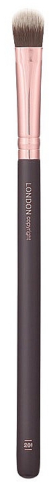 Concealer- und Lidschattenpinsel №201 - London Copyright Flat Concealer Eyeshadow Brush 201 — Bild N1