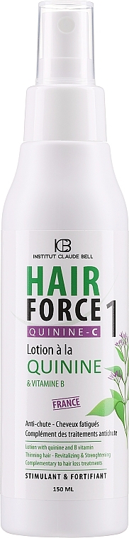 Anti-Haarausfall-Lotion mit Chinin C - Institut Claude Bell Hair Force One Quinine C Lotion — Bild N1
