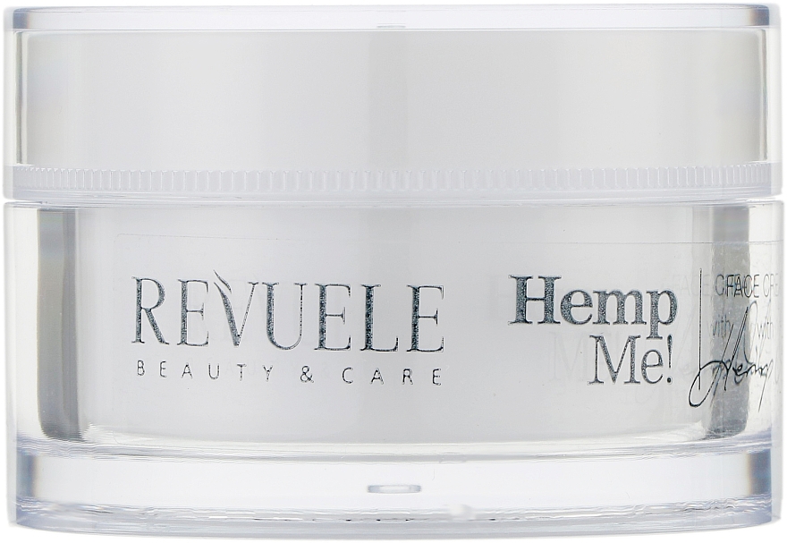 Gesichtscreme mit Sheabutter und Aloe Vera - Revuele Hemp Me! Face Cream With Cold Pressed — Bild N1