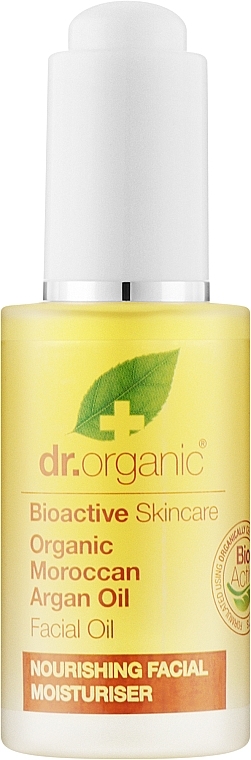 Marokkanisches Bio-Arganöl für das Gesicht - Dr. Organic Bioactive Skincare Organic Moroccan Argan Oil Facial Oil — Bild N1