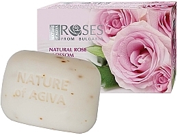 Naturseife mit Rosenblüte - Nature of Agiva Rose Soap — Bild N1