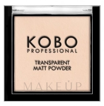 Gesichtspuder - Kobo Professional Transparent Matt Powder — Bild 312