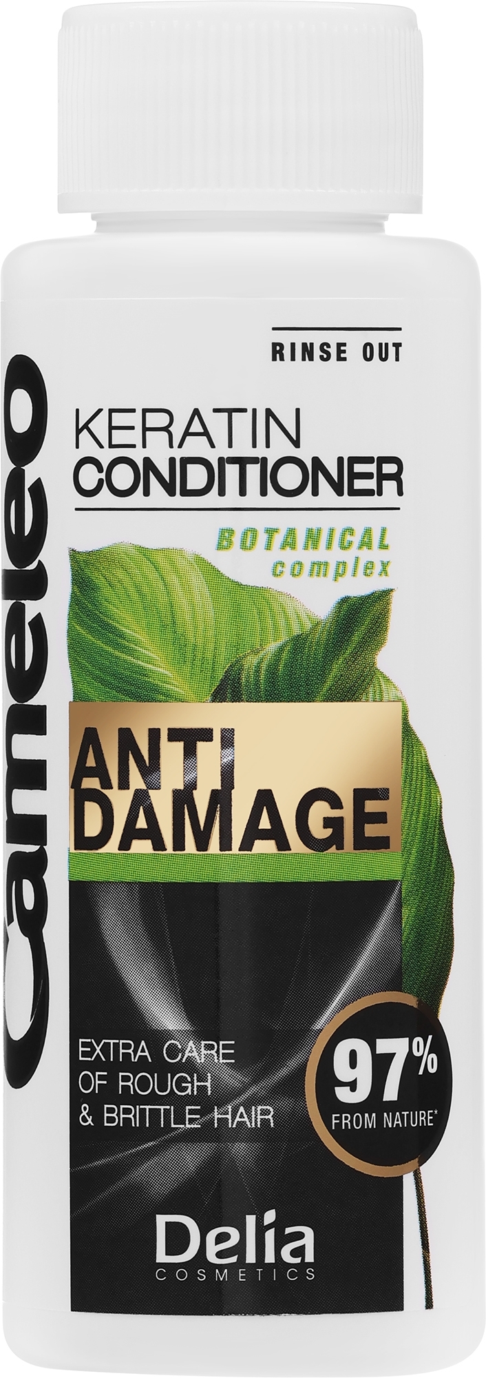 Conditioner mit Keratin für extrem strapaziertes Haar - Delia Cameleo Anti Damage Conditioner  — Bild 50 ml