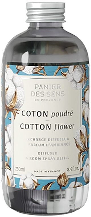 Nachfüller für Diffusor Baumwollblume - Panier Des Sens Cotton Flower Diffuser & Room Spray Refill — Bild N1