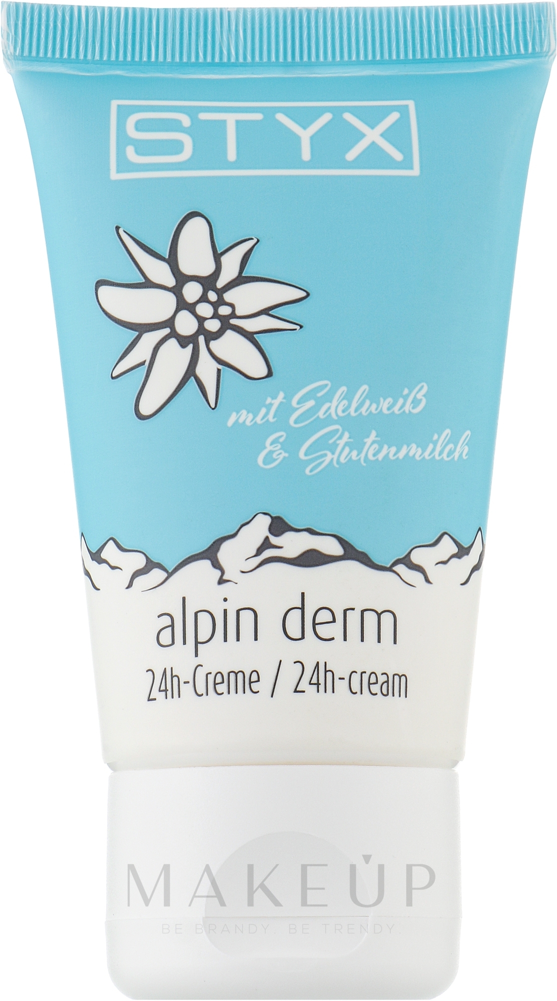 Gesichtscreme mit Edelweiß und Stutenmilch - Styx Naturcosmetic Alpin Derm 24h-Cream — Bild 30 ml