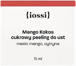 Lippenpeeling Mango & Kokos - Iossi Lip Scrub Mango Cocos — Bild N3