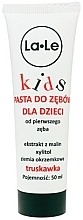 Düfte, Parfümerie und Kosmetik Kinderzahnpasta Erdbeere - La-Le Mint Toothpaste