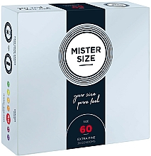 Düfte, Parfümerie und Kosmetik Kondome aus Latex Größe 60 36 St. - Mister Size Extra Fine Condoms