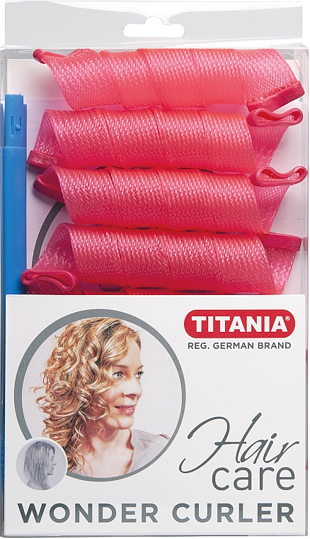 Spiral-Lockenwickler 8 St. - Titania Hair Wonder Curler Short — Bild N1