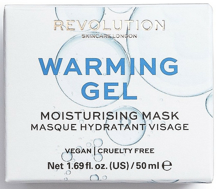 Feuchtigkeitsspendende Gesichtsmaske - Makeup Revolution Skincare Warming Gel Moisturising Face Mask — Bild N2